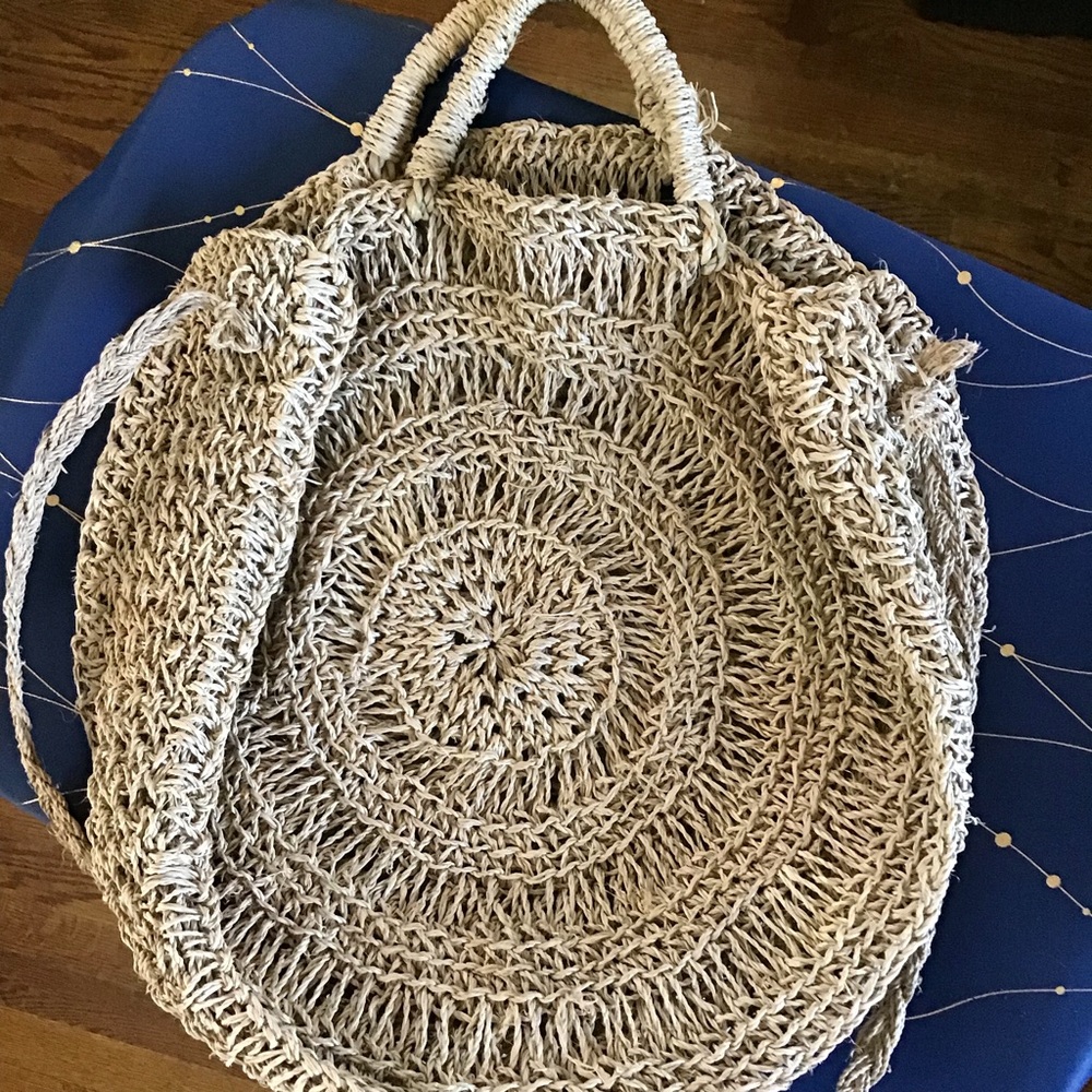 Lucky Brand Woven Rope Bag